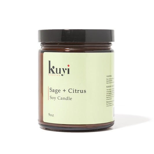 Sage + Citrus Soy Candle